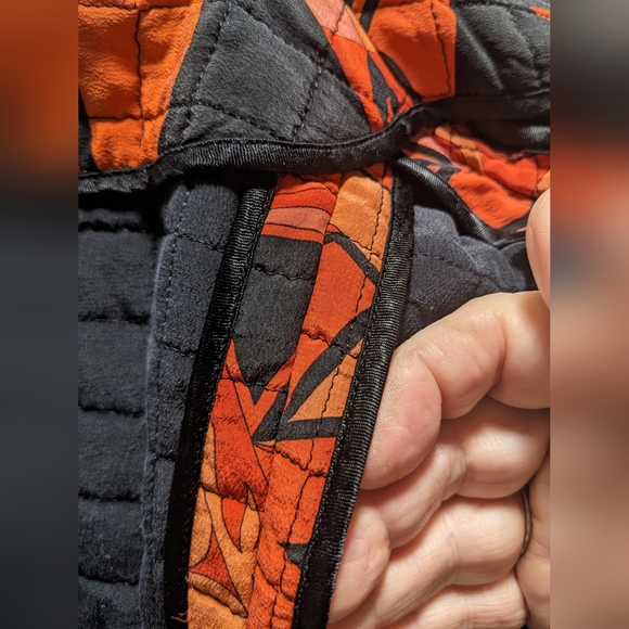 Saks Fifth Avenue 100% Silk Print Jacket made in Italy Sz 14 - Picture 7 of 11